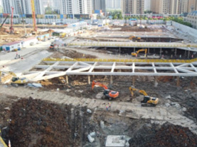 漢陽市政建設大廈基坑支護設計